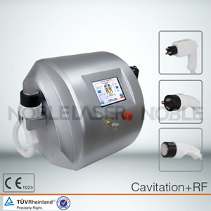 Equipo de reducción de celulitis RF, cavitación ultrasónica (Máquina reductora) 